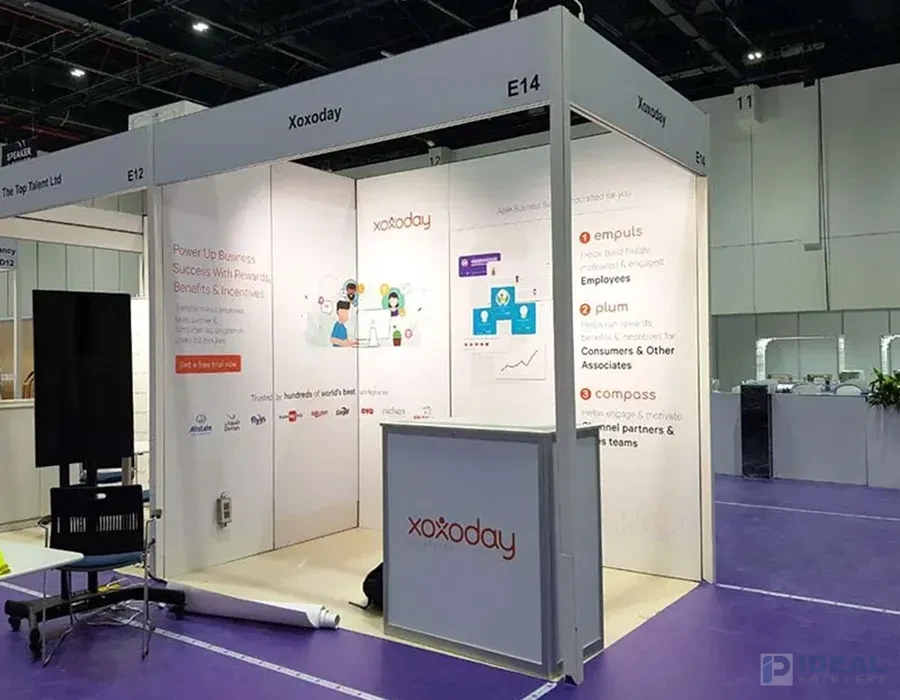 Forex Board Branding Shell Scheme Booth Branding