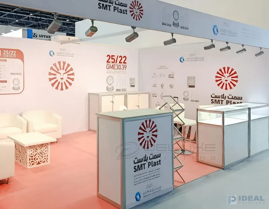 Forex Board Branding Shell Scheme Booth Branding