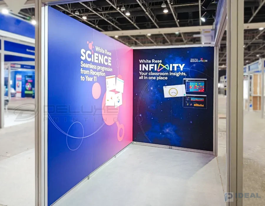 Forex Board Branding Shell Scheme Booth Branding