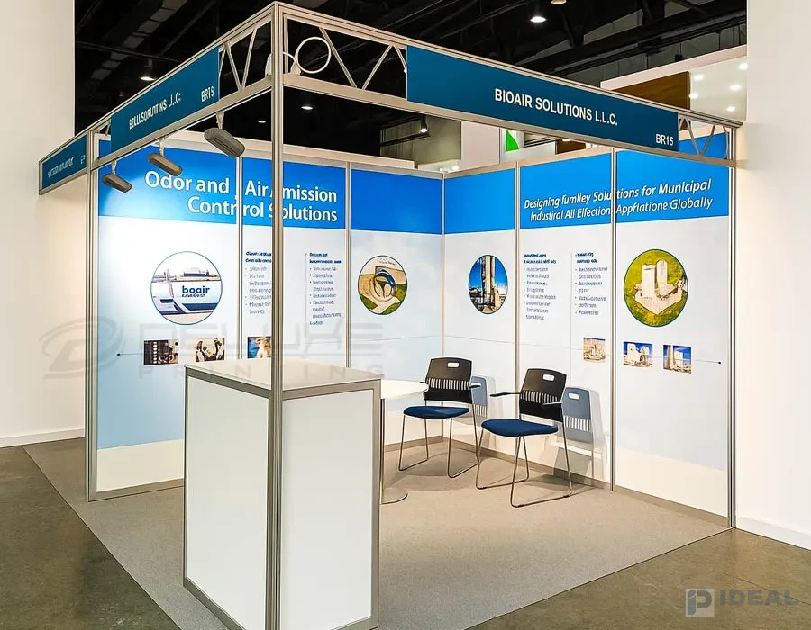 PVC Banner Shell Scheme Booth Branding Branding