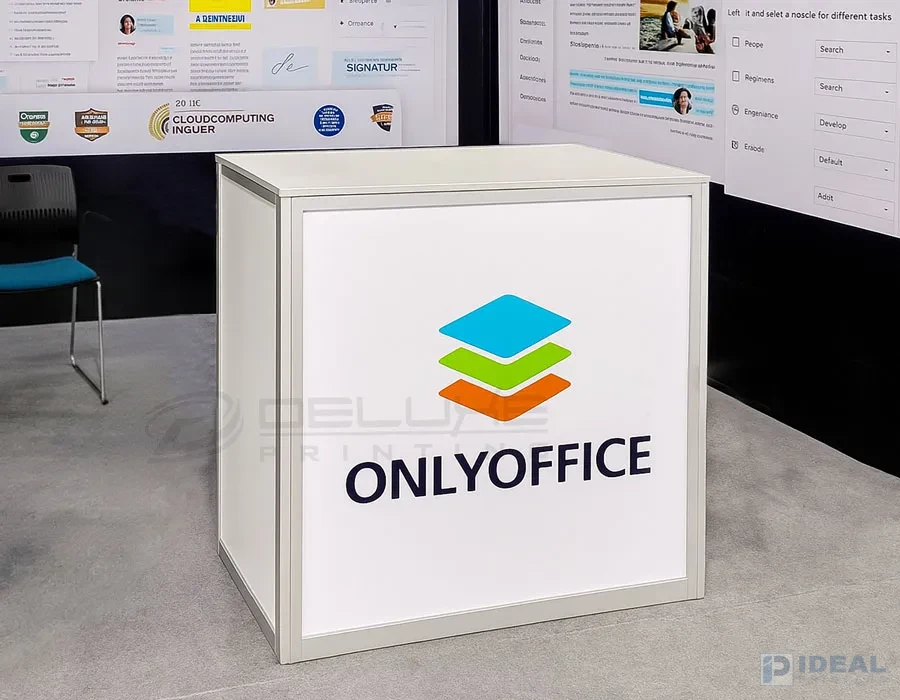 Continuous Shell Scheme Booth Branding Booth Printing Lahore