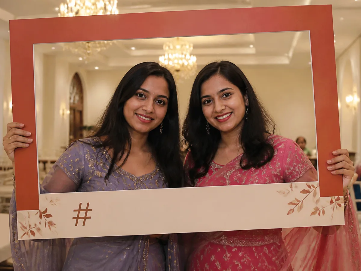 Social Media Frames Backdrops in Lahore