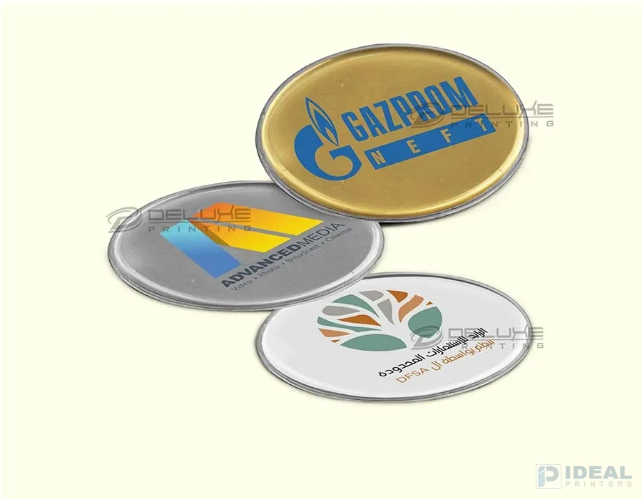 Lens Cover Name Badges Printing Lahore