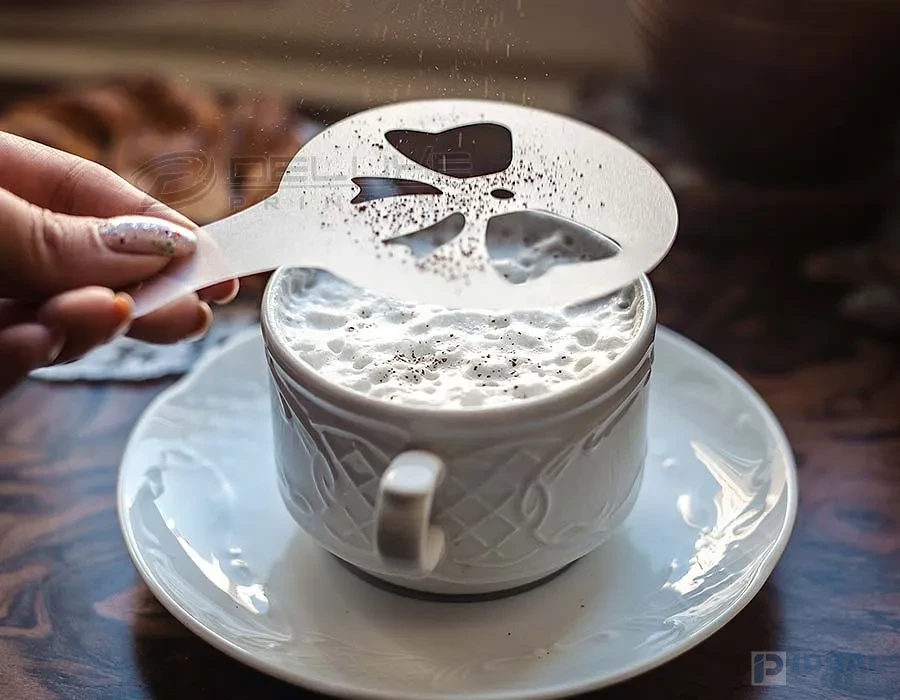 Soft PVC coffee Stencil Lahore