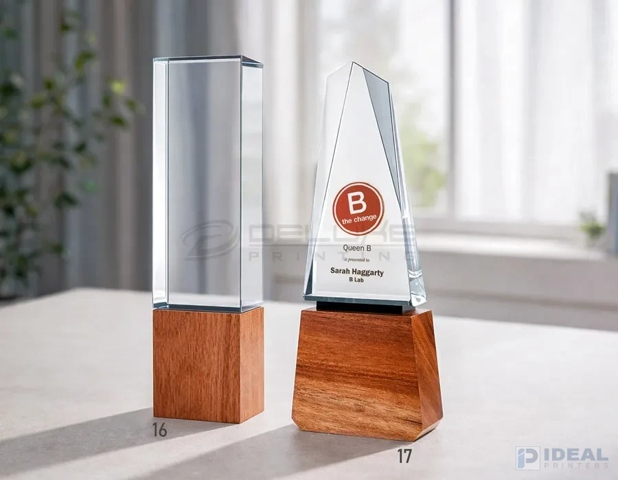 Wooden Crystal Awards Lahore