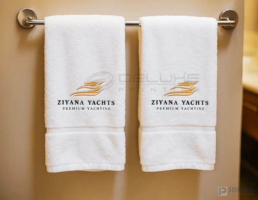 Embroidered towels in Lahore