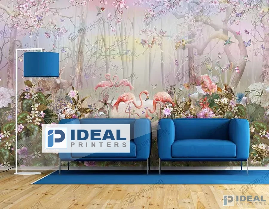 Living Room Wallpaper Printing Lahore