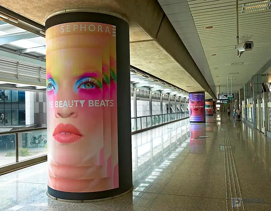 Outdoor Pillar Branding Lahore