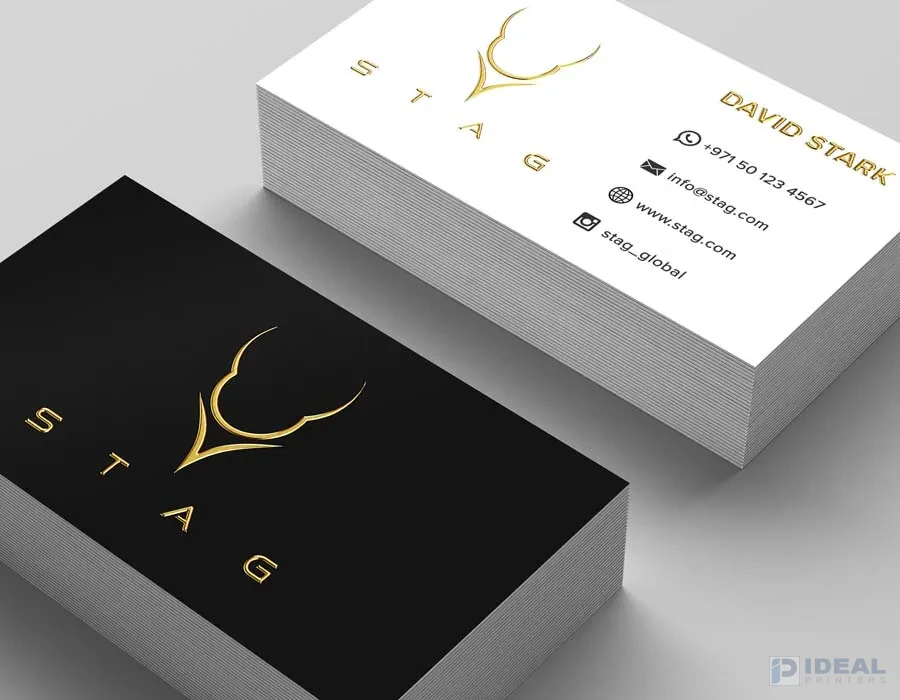 3d Foil Business Cards Printing Lahore