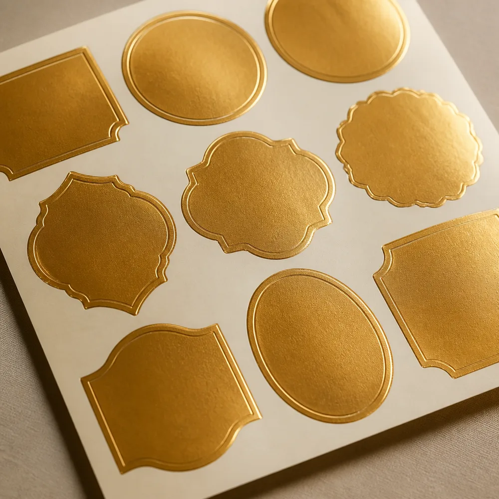 Foil Stickers Printing Lahore