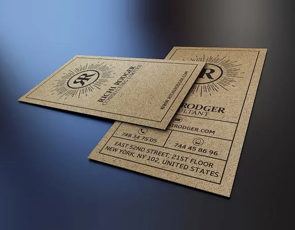 Kraft Pack Business Cards Printing in Lahore