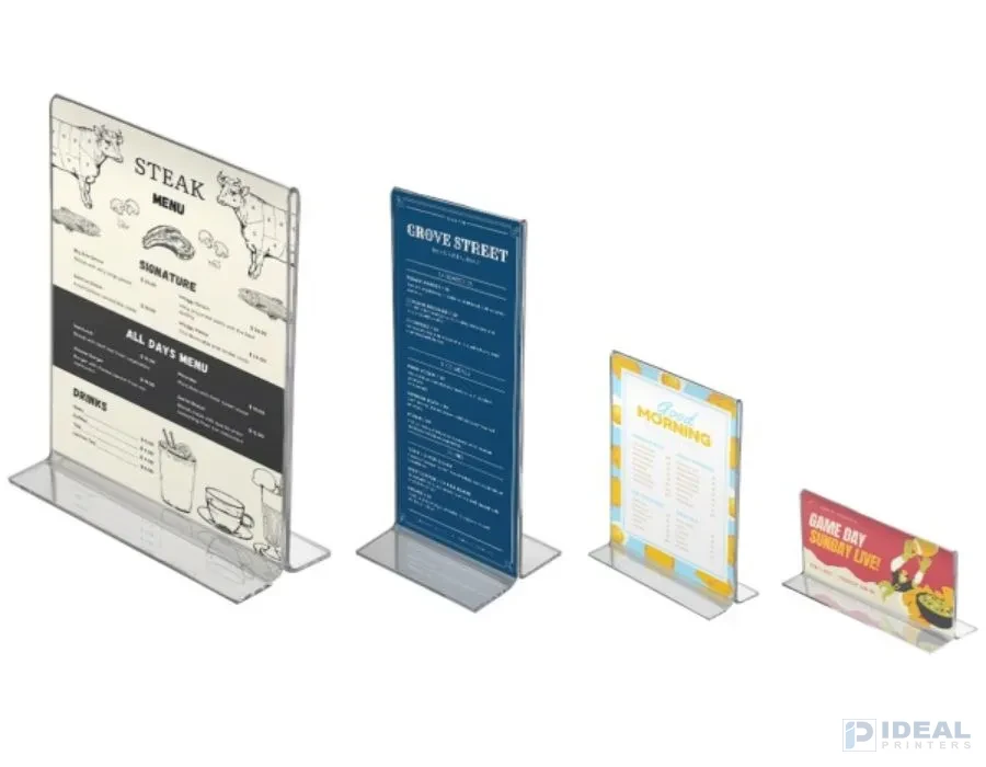 Acrylic Poster Insert Stands Lahore