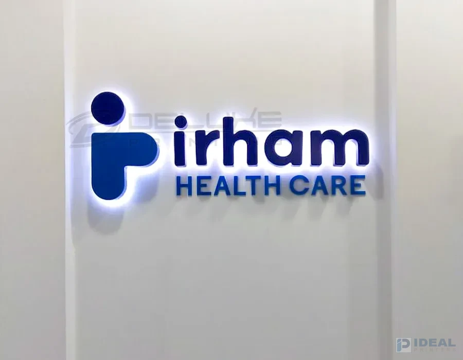 Aluminum Backlit Signage