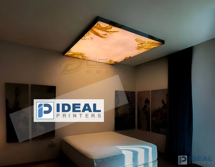 Ceiling Fabric Light Box Lahore